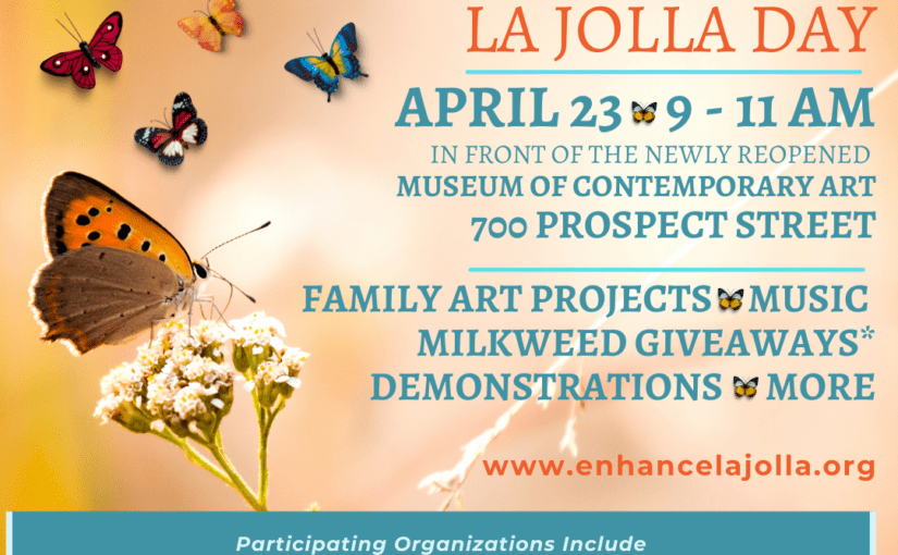 Second Annual Enhance La Jolla Day is Saturday, April 23