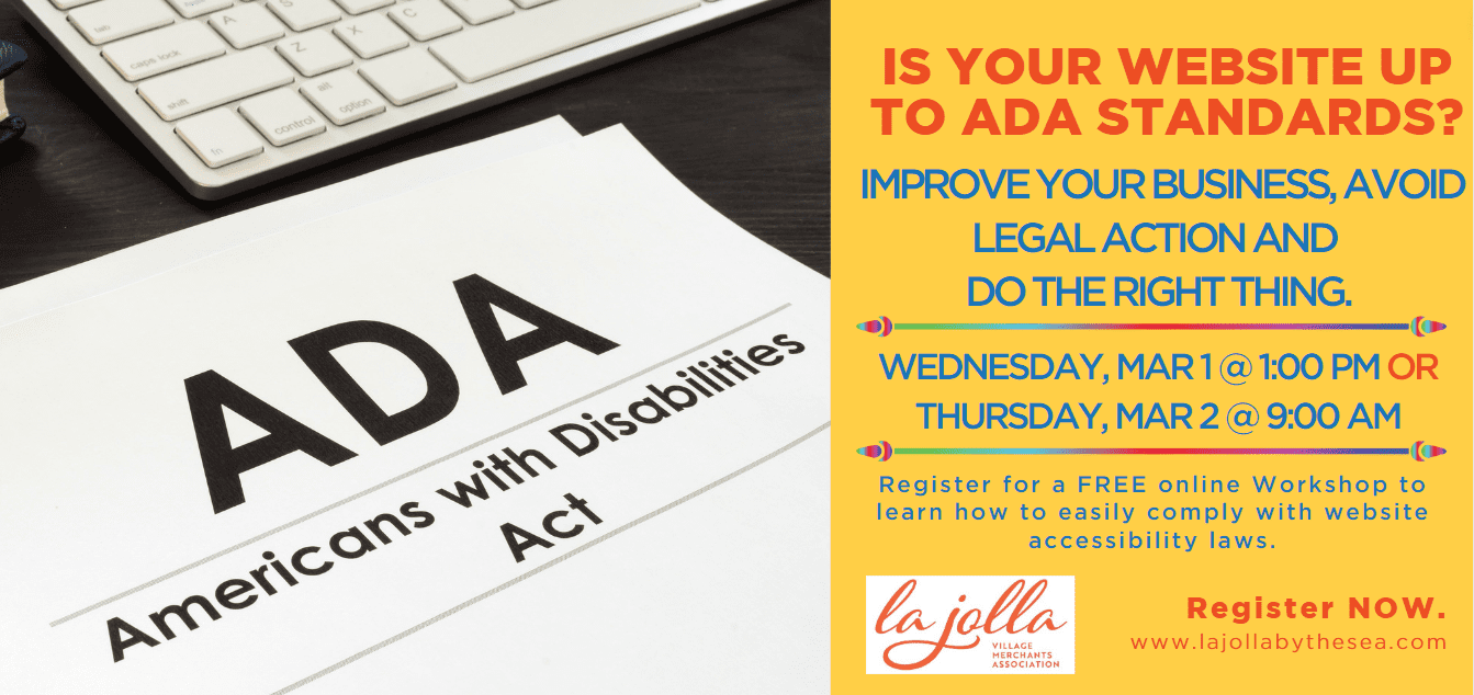 ADA Website Webinar