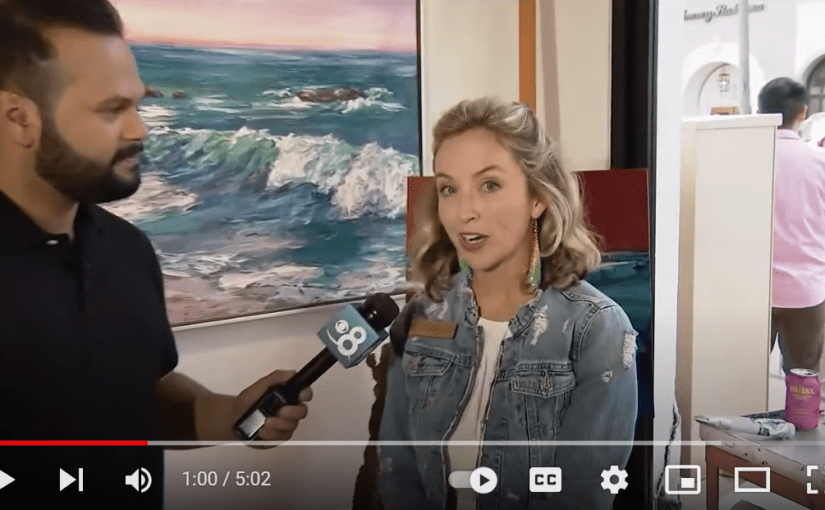 CBS8 Celebrates June 2 Art Walk with Live Coverage