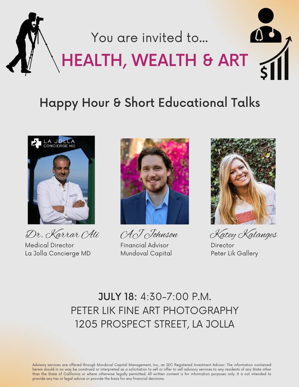 Health, Wealth & Art