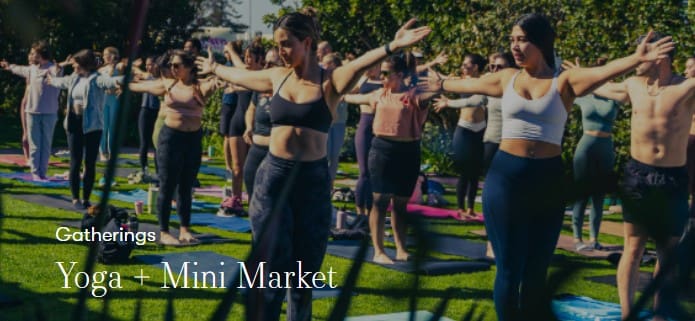 Yoga + Mini Market September 22
