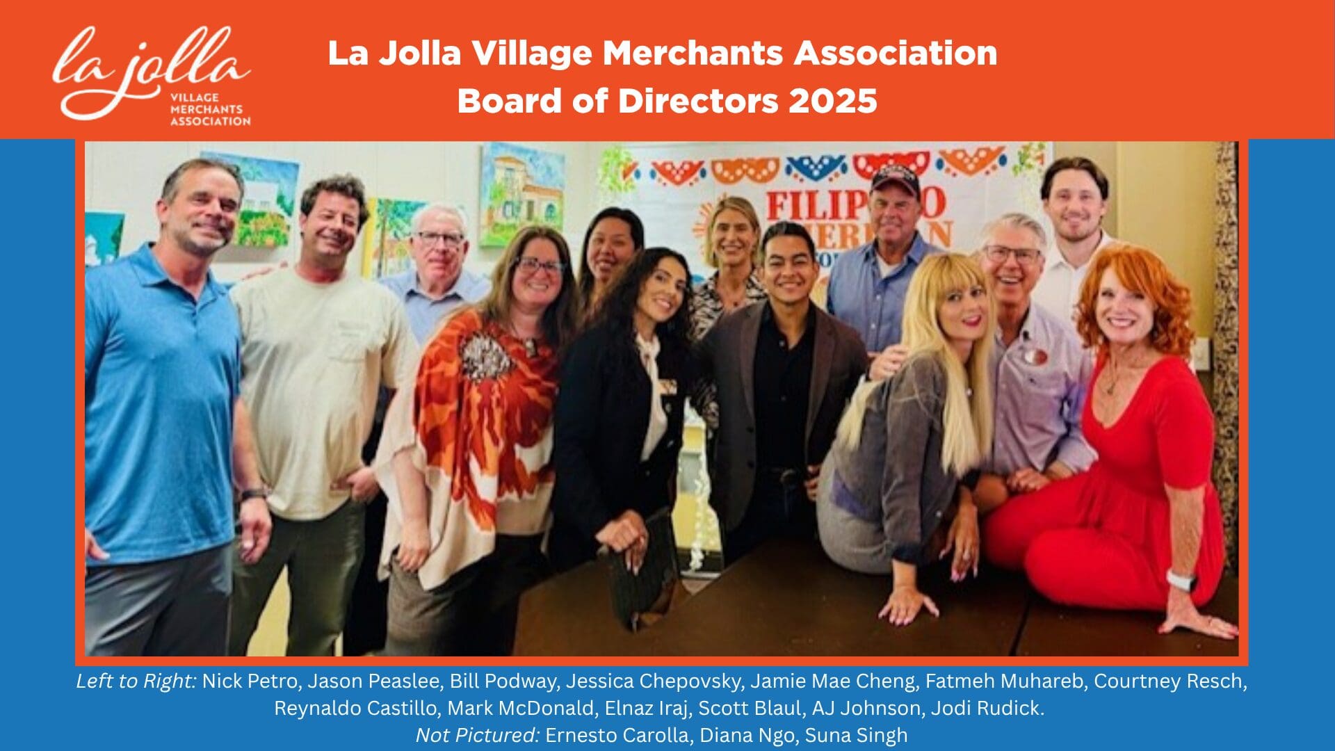Meet the La Jolla Village Merchants Association Board - Leading the Way