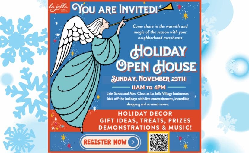 Save the Date! La Jolla Holiday Open House Set for November 23