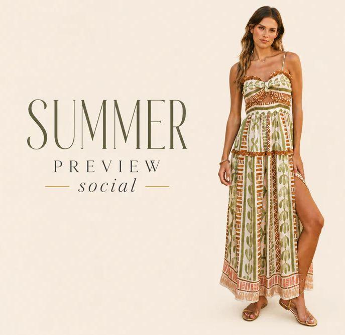 Summer Preview Social